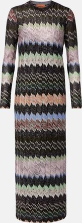 Missoni Abito lungo in jacquard di lam&eacute;