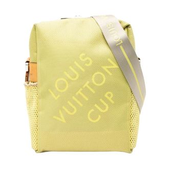 Louis Vuitton Pre-owned Textured Crossbody Bag - Dames - Pre-owned - Groen - Maat: ONE Size