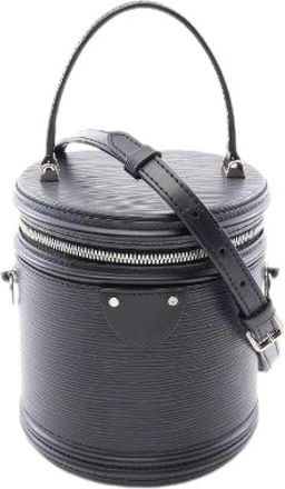 Louis Vuitton Pre-owned Cannes Epi 2way bag - Dames - Vintage Handtas - Zwart - ONE Size - Leer - Vintage