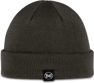 Buff Knitted Beanie Lilon Fisherman M&uuml;tze - Unisex | schwarz