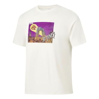 Li-Ning x Curry China Tour City BeiJing T-Shirt White AHSWK07-3