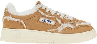Autry Suede and shearling Medalist Low sneakers Woman 37