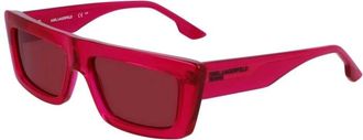 Karl Lagerfeld Sunglasses, unisex, Multicolor, Size: ONE SIZE Injected Sunglasses with Gradient Lenses