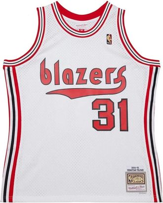 Mitchell & Ness Portland 2004-2005 Swingman Jersey - Heren - Fitness - Wit - M - Fitness