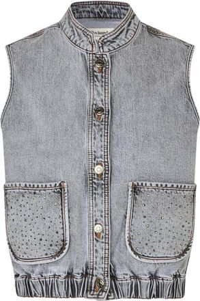 Lollys Laundry Gilet - Dames - Bodywarmers - Grijs - S - Jassen