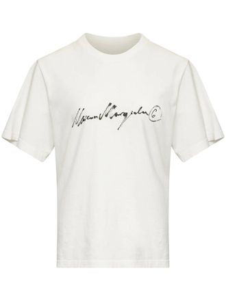 Maison Margiela Handwritten Script Boxy T-Shirt