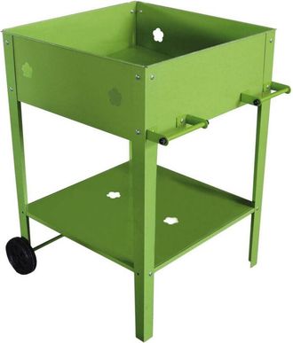 Habitat et Jardin Habitat Et Jardin - Mesa Para Macetas laurier - 55 X 55 X 80 Cm - Verde