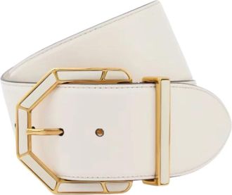 Etro Belts - Dames - Riemen - Wit - 85 CM - Accessoires