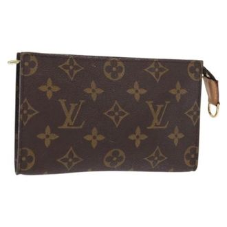 Louis Vuitton Pre-owned Clutches, female, Brown, Size: ONE SIZE Pre-owned Vintage Canvas Clutch