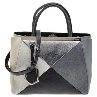 Fendi Pre-owned Leather totes - Dames - Vintage Shopper - Veelkleurig - ONE Size - Leer - Vintage