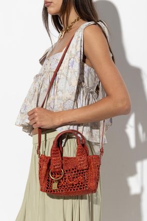 Chlo&eacute; Summer Banana Mini Bag, Womens, Red