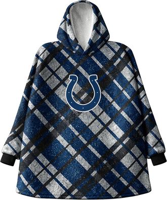 Pegasus Sports Indianapolis Colts Nfl Team Hooded Sherpa Blanket