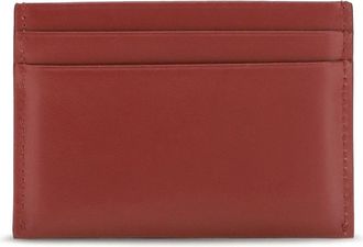 Christian Louboutin Womens Bettina Card Holder Empire-Silver Calf Leather Bos Taurus Wallet Empire/silver