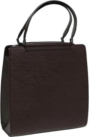 Louis Vuitton Pre-owned Epi Handtas - Dames - Vintage Handtas - Bruin - ONE Size - Leer - Vintage
