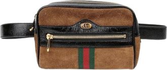 Gucci Pre-owned Belt Bags, female, Brown, Size: ONE SIZE Pre-owned GG Ophidia Belt Bag