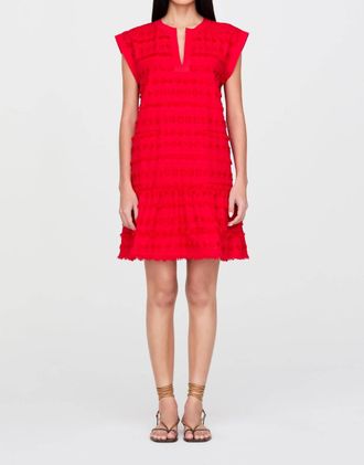 Marie Oliver Herra Mini Dress In Salsa
