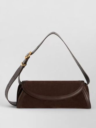 Jil Sander cannolo small leather shoulder bag