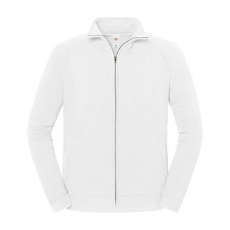 Fruit Of The Loom Fruit of the Loom Unisex Volwassen Iconic Premium Sweaterjack (Wit)