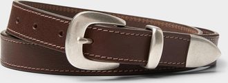 Le 31 Mens Minimalist narrow belt