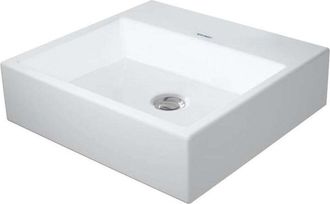 Duravit Duravit - Lavabo Vero Air Wash 50x47cm, Sin Rebosadero, Con Banco