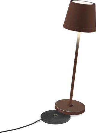 Century Lume Plus L&aacute;mpara De Mesa Led Marr&oacute;n 390 Mm