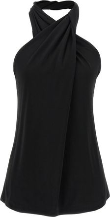 Toteme Black Halter Neck Top