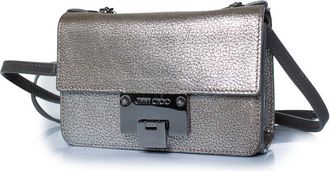 Jimmy Choo London Pre-owned Womens Rebel crossbody silver leather bag - One Size