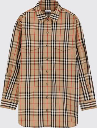 Burberry Camicia casual Burberry in cotone con motivo Vintage Check