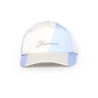Jacquemus La Casquette Baluchon - Heren - Petten - Blauw - 58 CM - Nylon - Accessoires