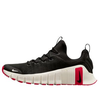Nike Free Metcon 6 Black University Red Sail FJ7127-006