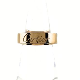 Cartier Yellow Gold Band Ring (Pre-Owned)