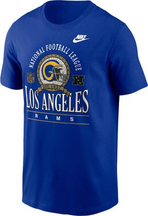 Nike Los Angeles Rams Rewind Essential Nike Mens NFL T-Shirt in Blue | N1994DA9TV-R8L
