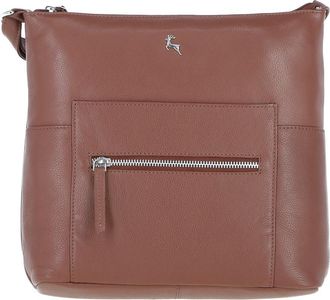 Ashwood Leather Womens Bondoran Versatile Real Shoulder Bag - Chestnut - One Size