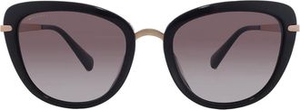 Bulgari Grey Gradient Cat Eye Ladies Sunglasses BV8193BF 501/8G 54