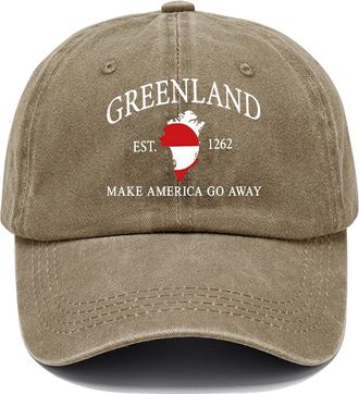 Generic Make America Go Away Hat, Greenland Hat, Make America Go Away Baseball Cap