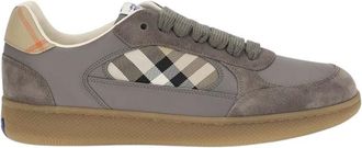 Burberry Grey Checks Terrace Sneakers