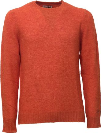 MC2 Saint Barth Regent Braid Stretch Alpaca Crewneck Sweater