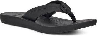 Sanuk Cosmic Aquarius Water Friendly Flip Flop in Blk at Nordstrom, Size 10