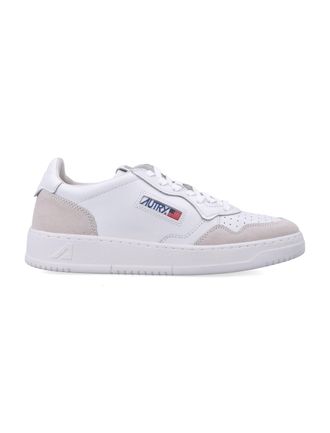 Autry Low-Top Sneakers With Smooth Leather Upper And Suede Overlays