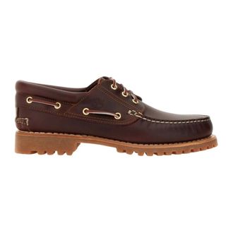 Timberland N&aacute;utico cosido a mano con suela dentada de 3 ojales - Shoes - Hombre - Marr&oacute;n - 42 1/2 EU