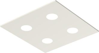 Lumicom River Square 4x Plaf&oacute;n Monocolor Brillo