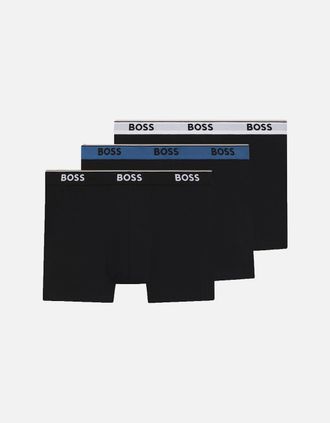 HUGO BOSS Mens Boss Black 3PACK BOXERS BLACK - Size: 32/34