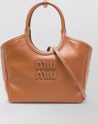 Miu Miu ivy calf leather shoulder bag