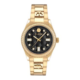 Philipp Plein Queen Watch - Dames - Horloges - Geel - ONE Size - Accessoires