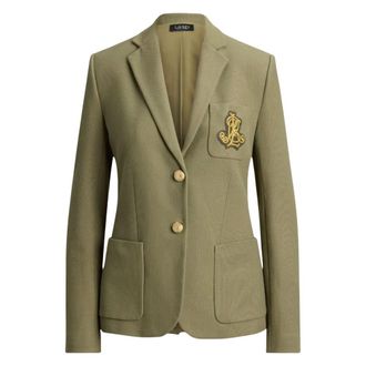 Ralph Lauren Blazer de Jacquard con Lentejuelas - Jackets - Mujer - Verde - L