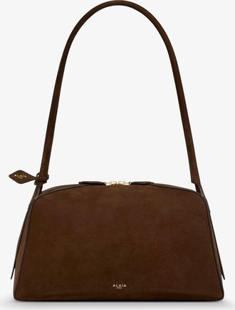 Alaia Borsa a spalla Le Bouledogue in nabuk - ALAIA - gender_Woman