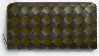 Bottega Veneta Intrecciato Zip Around Wallet - Bottega Veneta