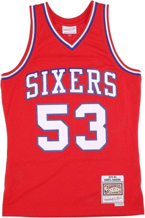 Mitchell & Ness NBA Basketbal Tanktop Hardwood Classics - Heren - Fitness - Rood - S - Polyester - Fitness