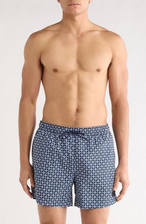 BOSS Octopus Swim Shorts in Navy at Nordstrom Rack, Size Xx-Large