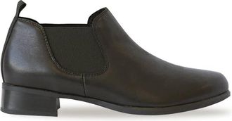 Munro Womens Bedford Leather Bootie In Black